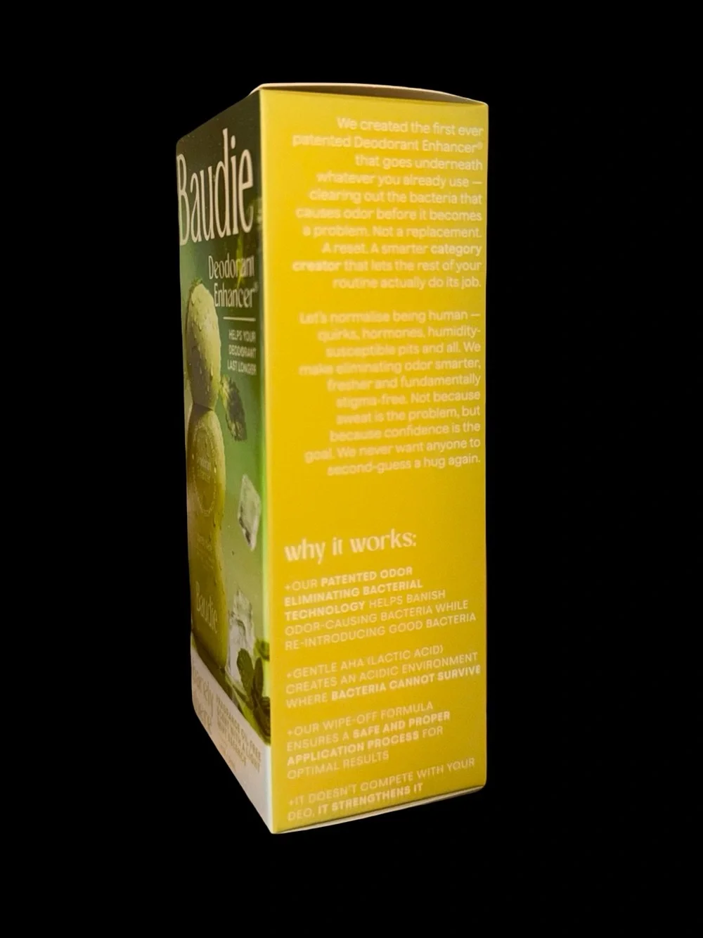 Baudie Barely There Deodorant Enhancer